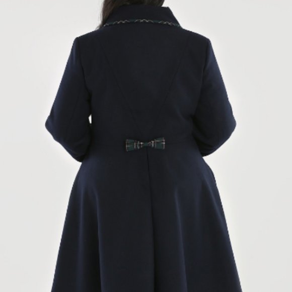 Hell Bunny Tiddlywinks Coat - Vintage-inspired - Picture 8 of 9